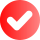 Check or Tick Red